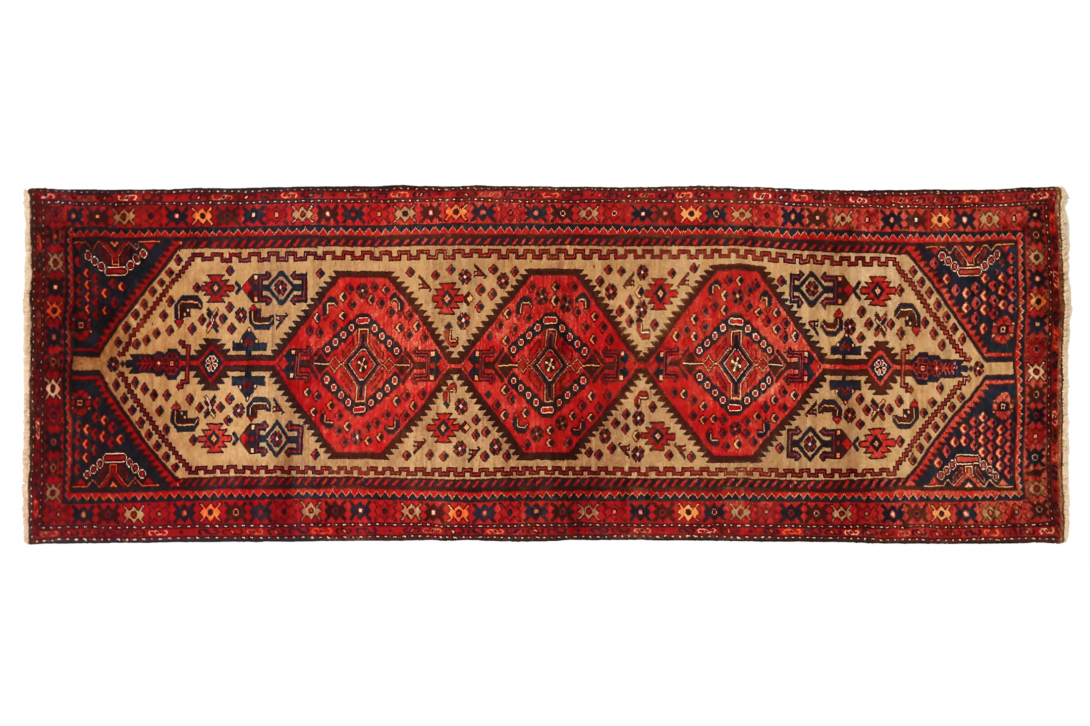 Antique Persian Zanjan Traditional Rug 71255