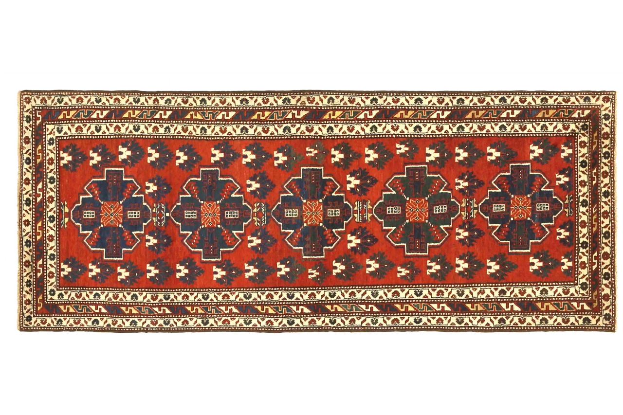 Antique Persian Bakhtiar Traditional Rug 71267