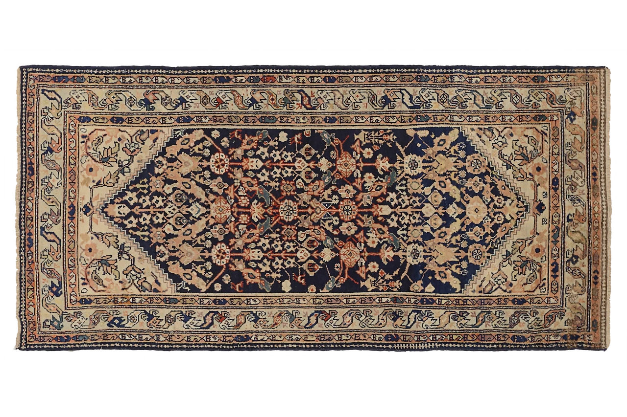 Antique Persian Malayer Traditional Rug 71269