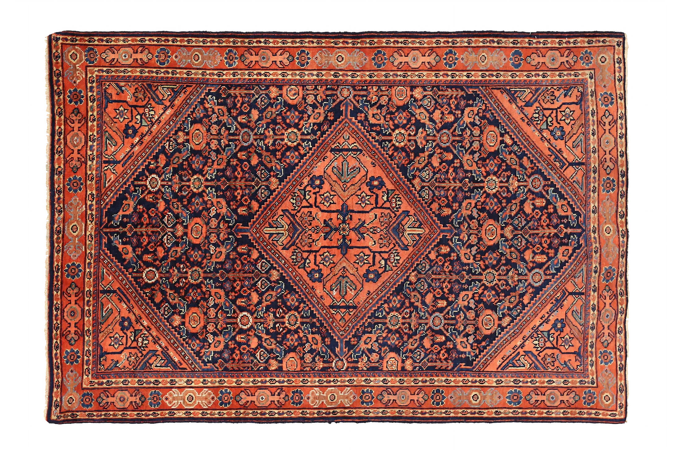 Antique Persian Sultanabad Traditional Rug 71321