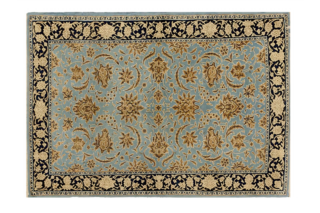 Vintage Persian Sarouk Transitional Rug 71341