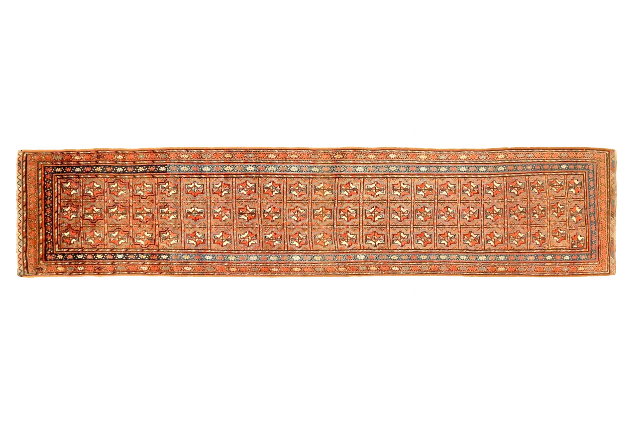 Antique Persian Kurdish Traditional Rug 71372