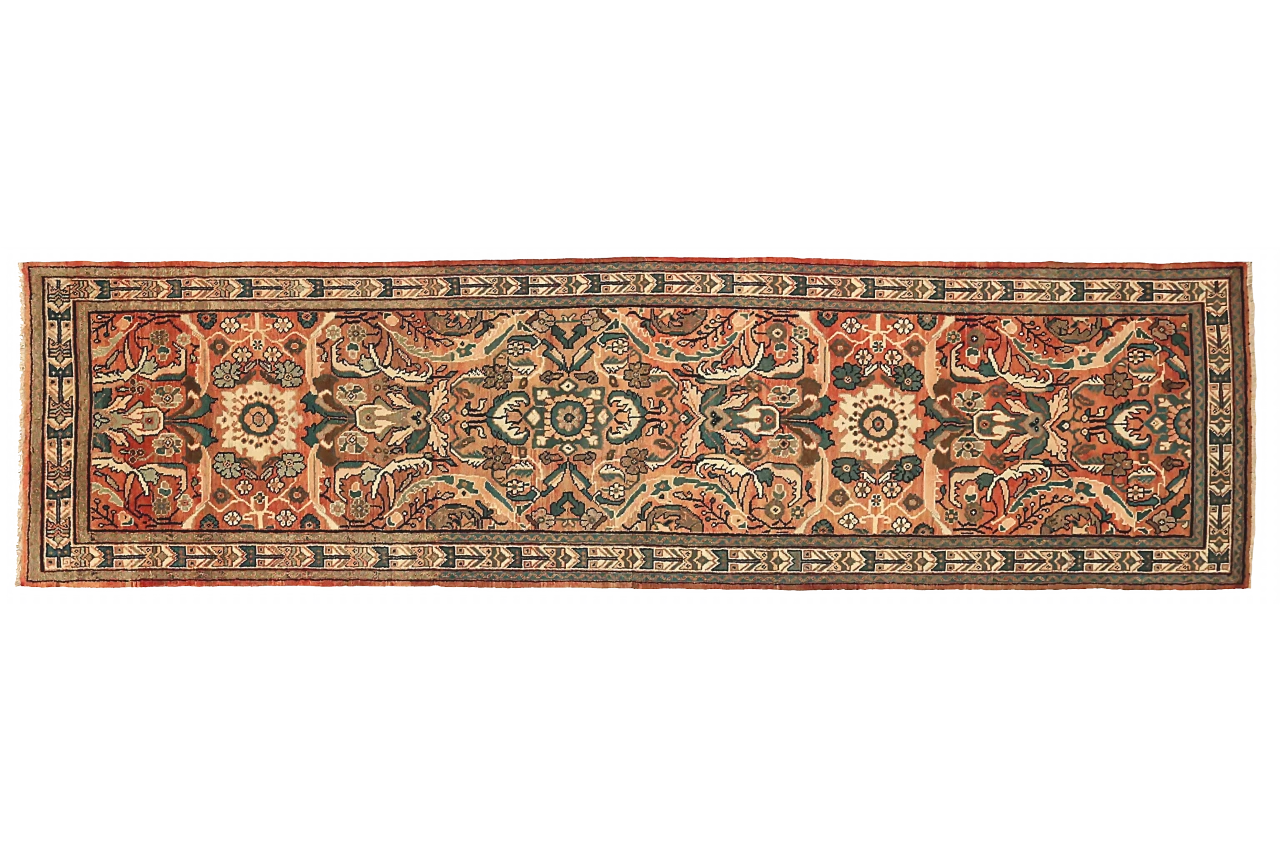 Antique Persian Mahal Traditional Rug 71404