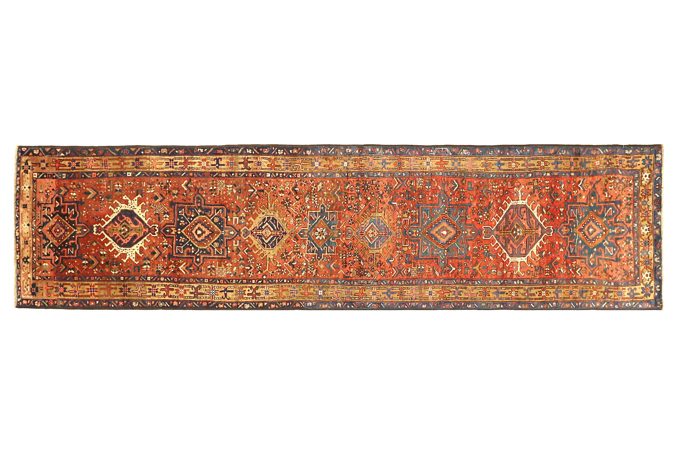 Antique Persian Karajeh Traditional Rug 71432