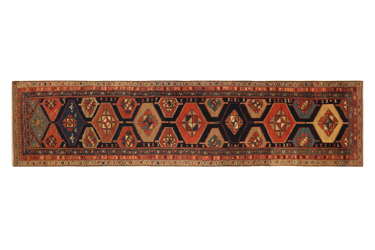 Antique Persian Kolyai Transitional Rug 71482