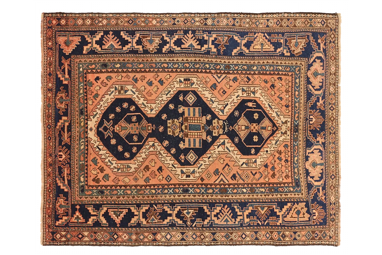 Antique Persian Traditional Rug 71518