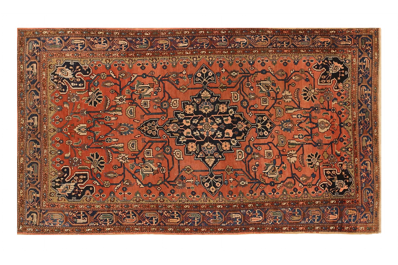 Antique Persian Hamadan Traditional Rug 71535