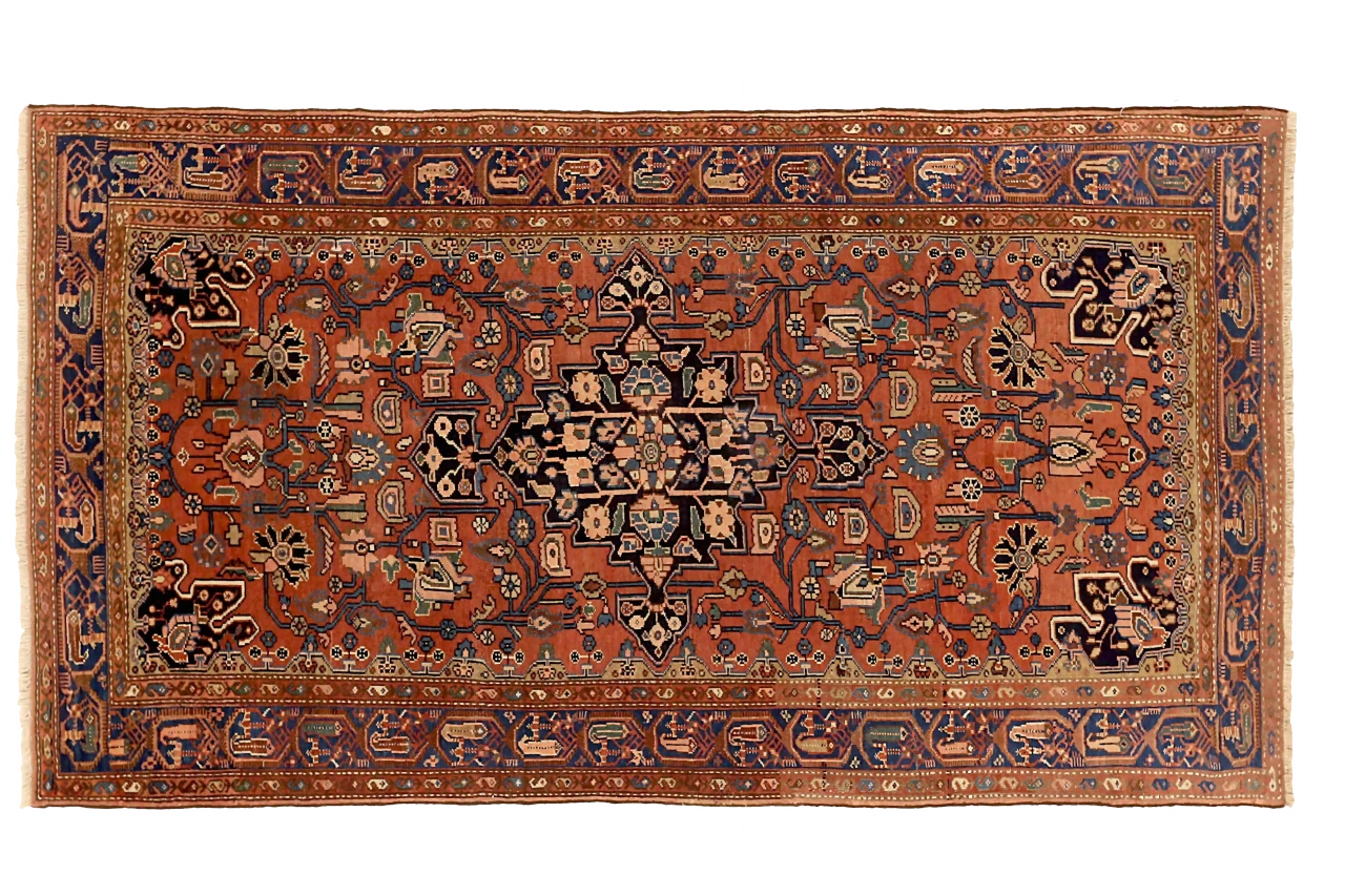 Antique Persian Hamadan Traditional Rug 71537