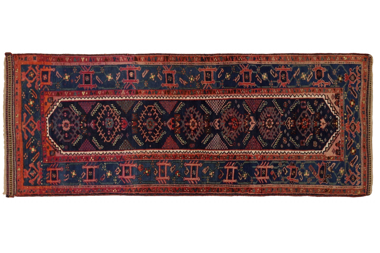 Antique Persian Shiraz Traditional Rug 71545
