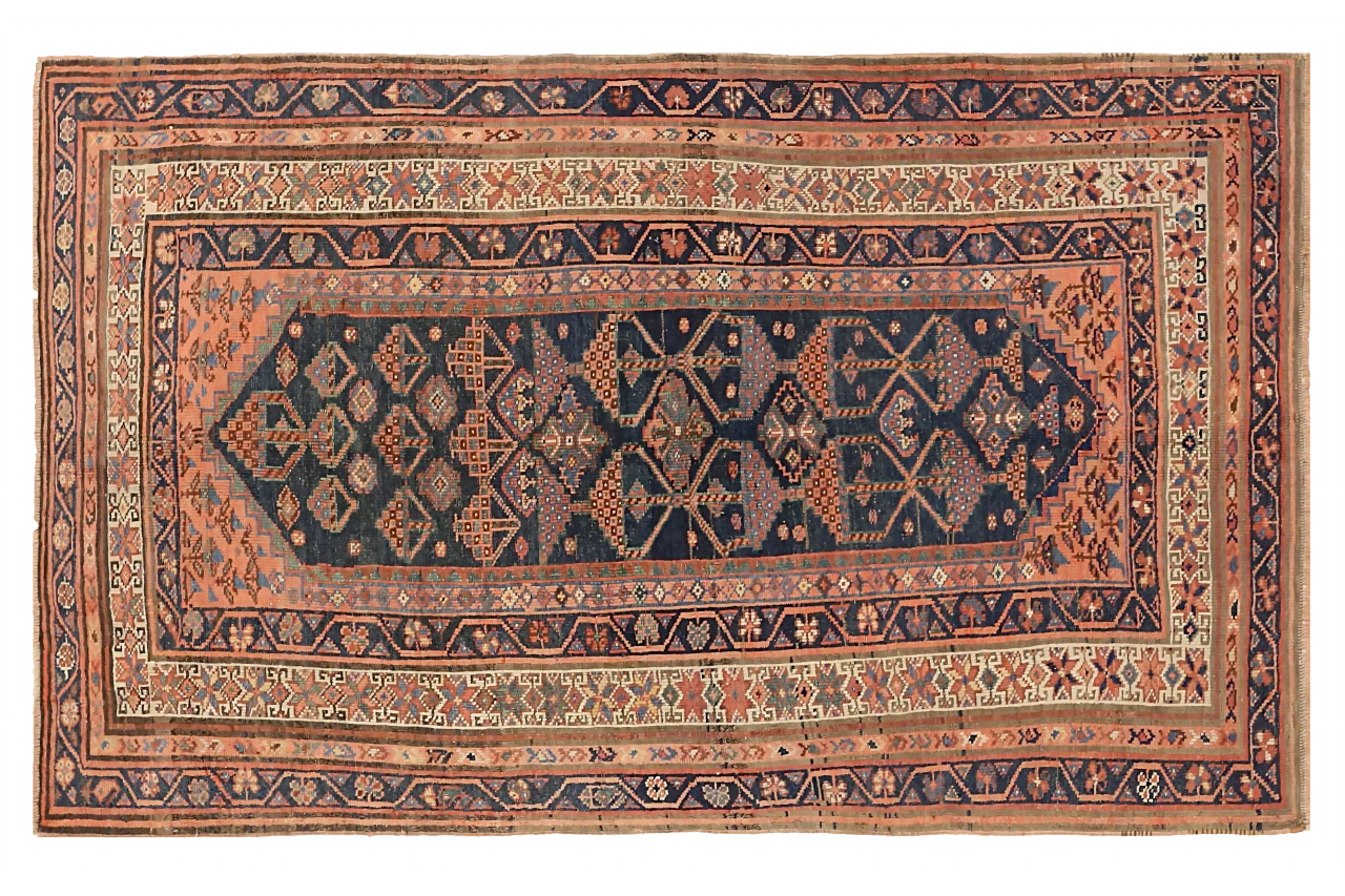 Antique Persian Traditional Rug 71549