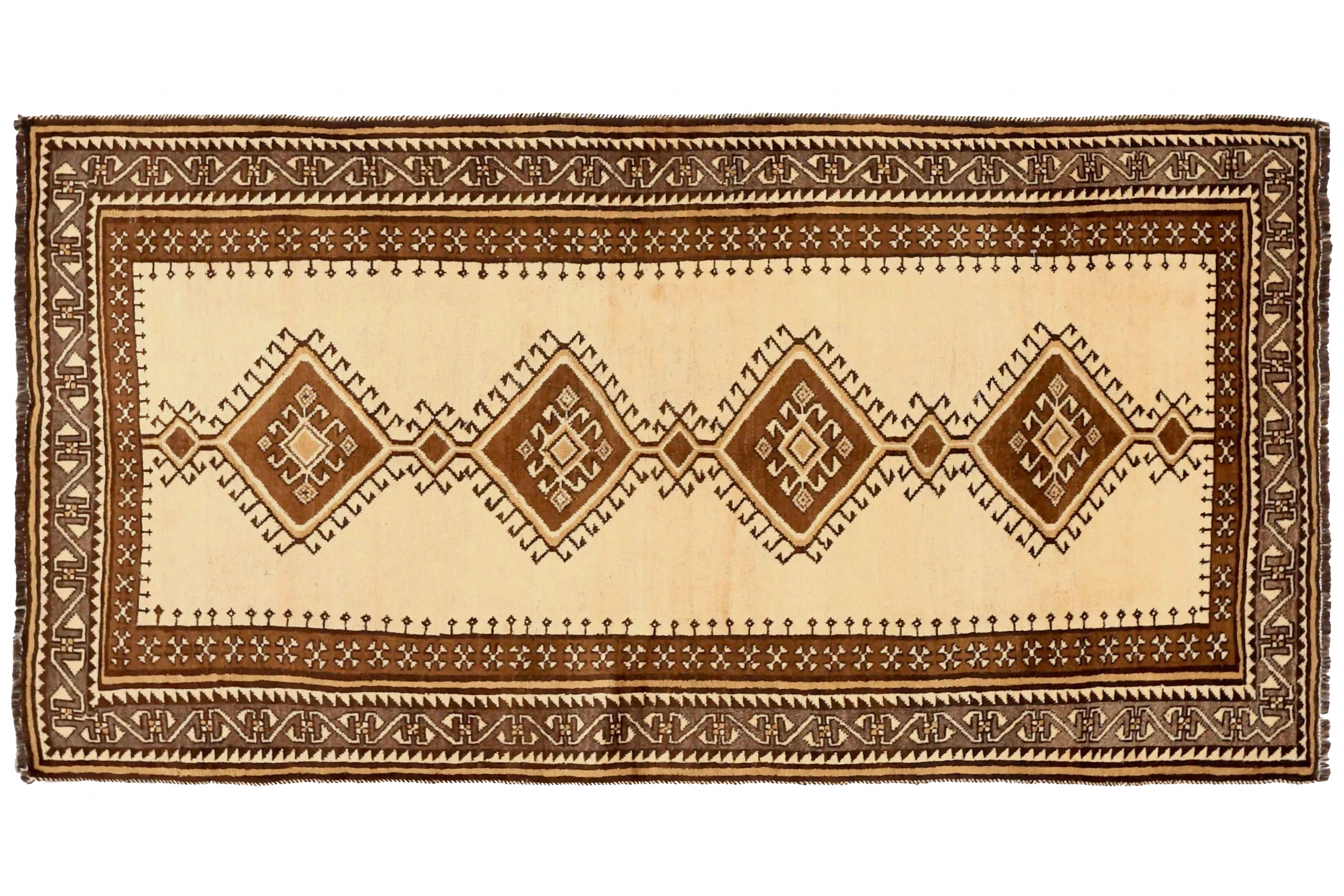 Antique Persian Gabbeh Traditional Rug 71553