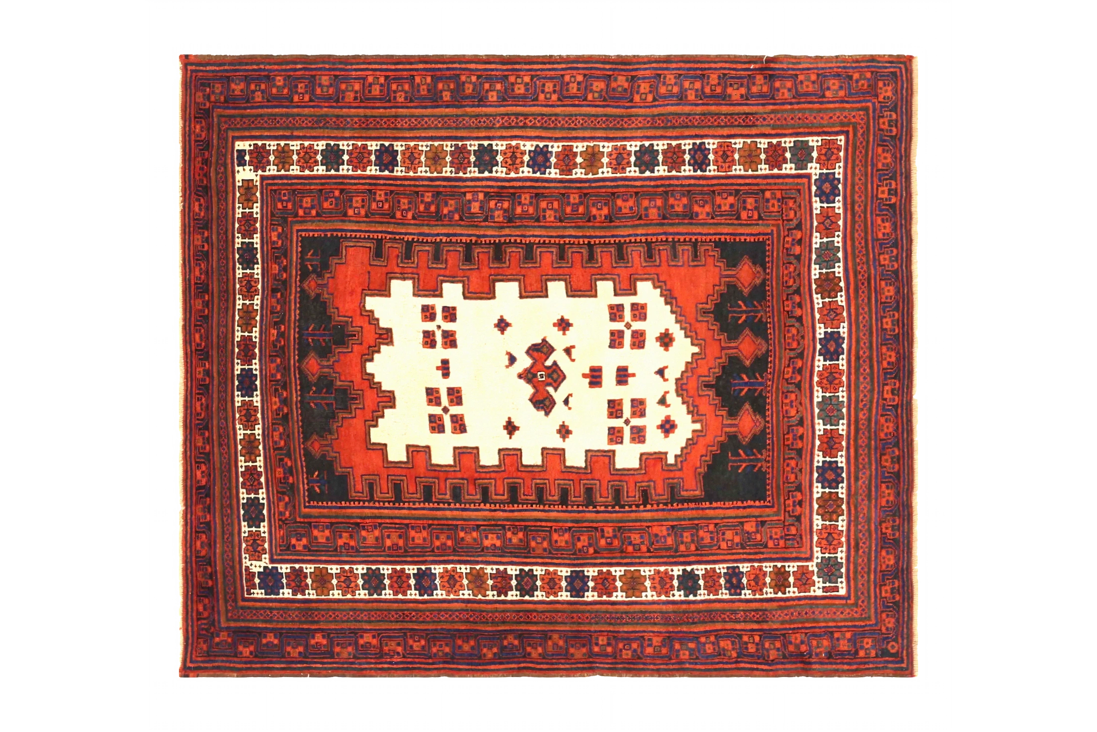 Antique Persian Sirjan Tribal Rug 71573