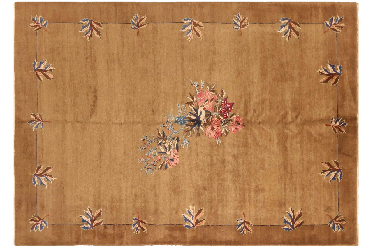 Antique Persian Mashad Transitional Rug 71596