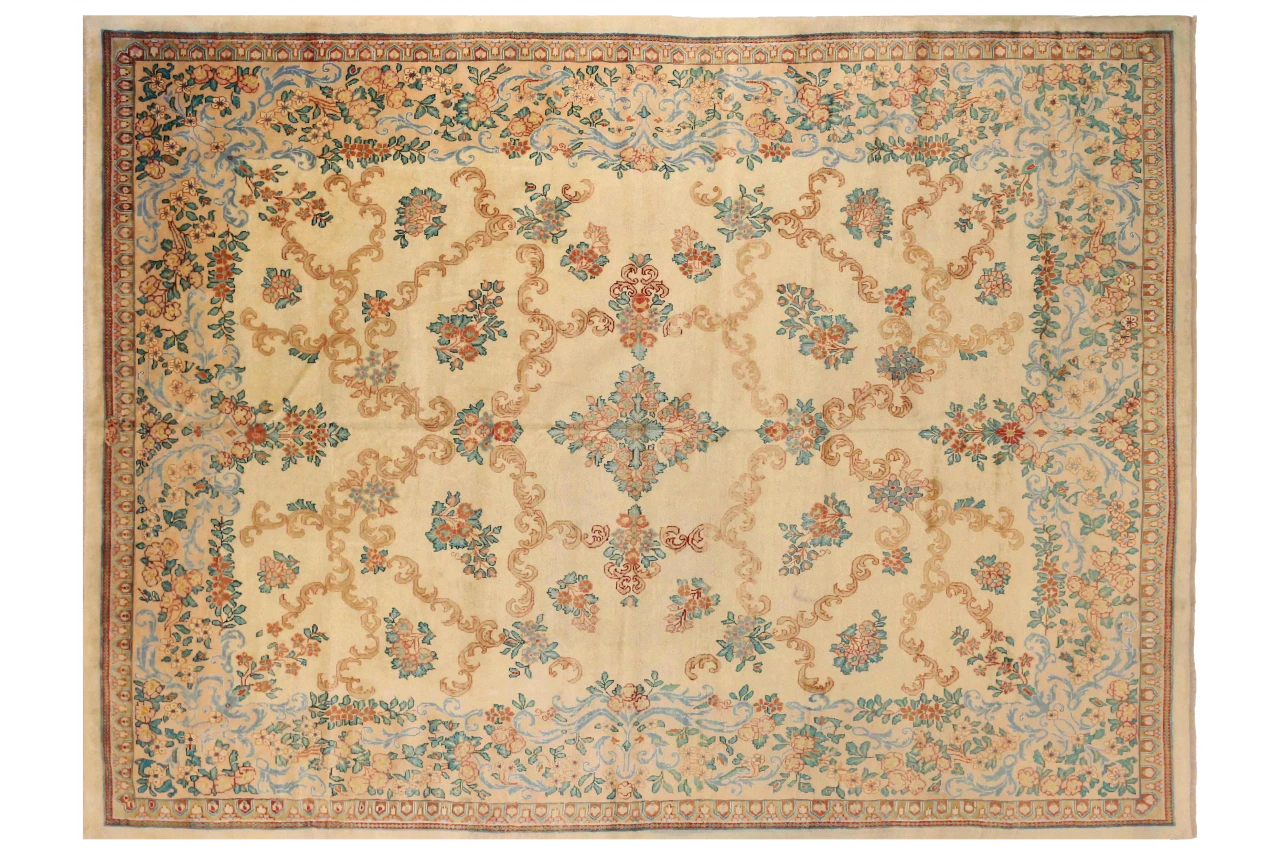 Antique Persian Mahal Transitional Rug 71629