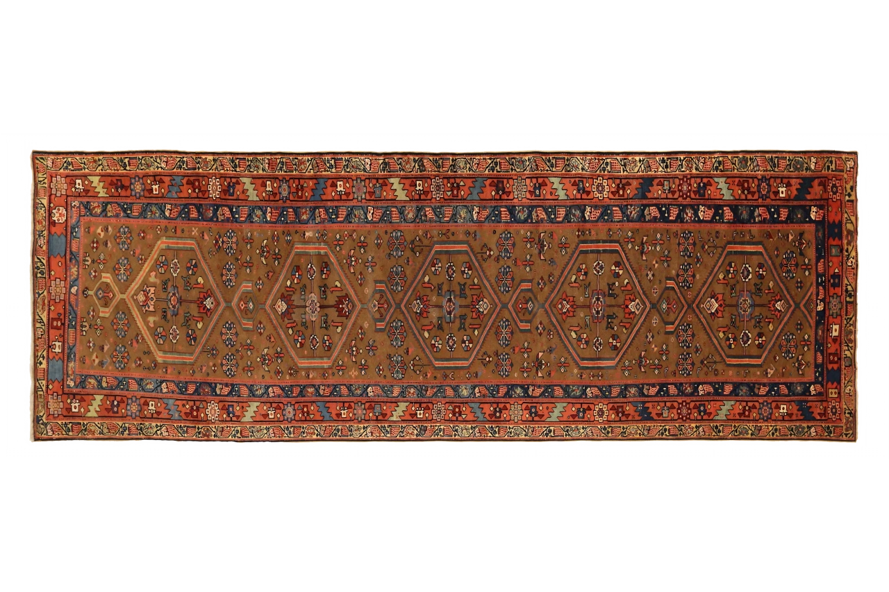 Antique Persian Kolyai Traditional Rug 71698