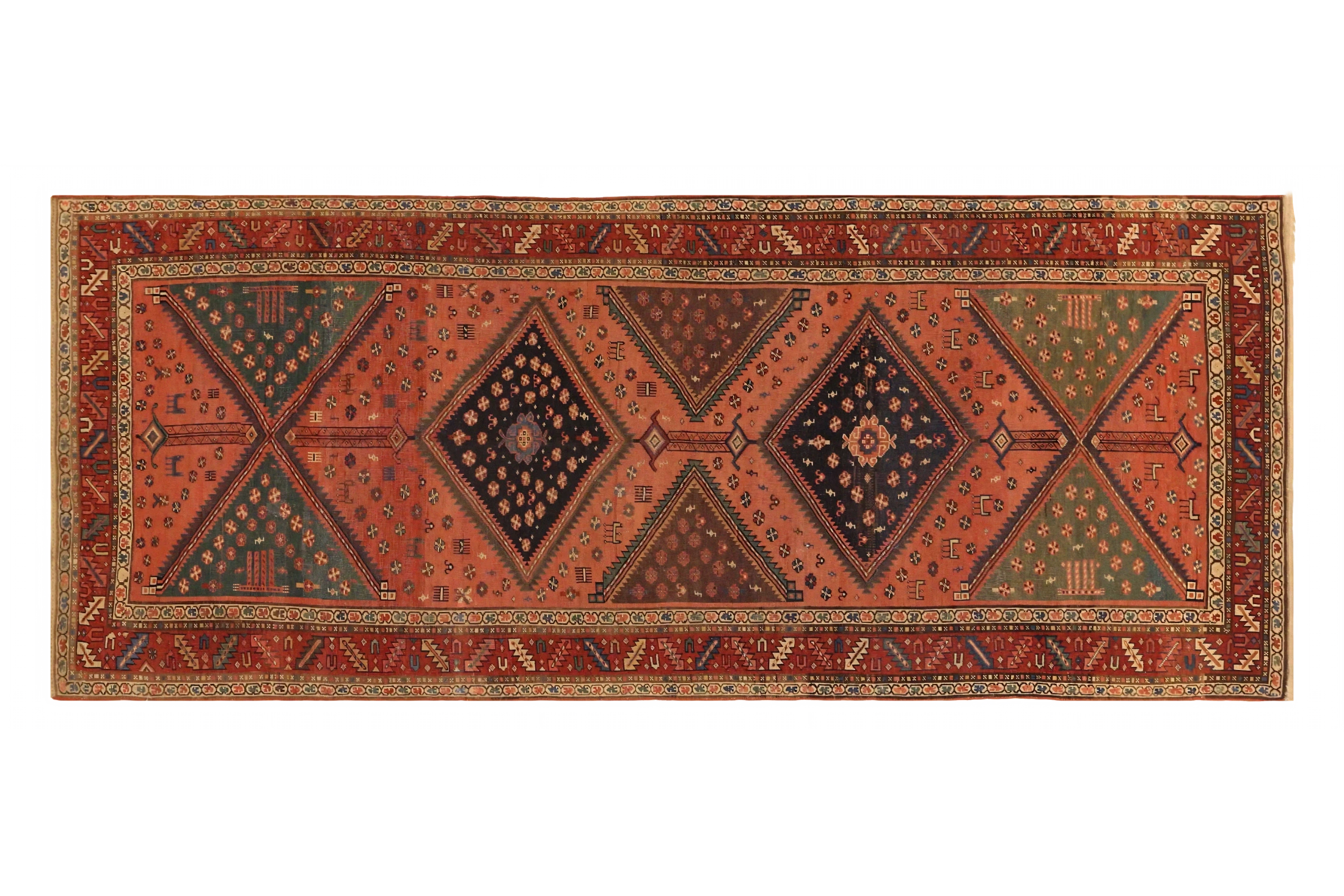 Antique Persian Bijar Traditional Rug 71717