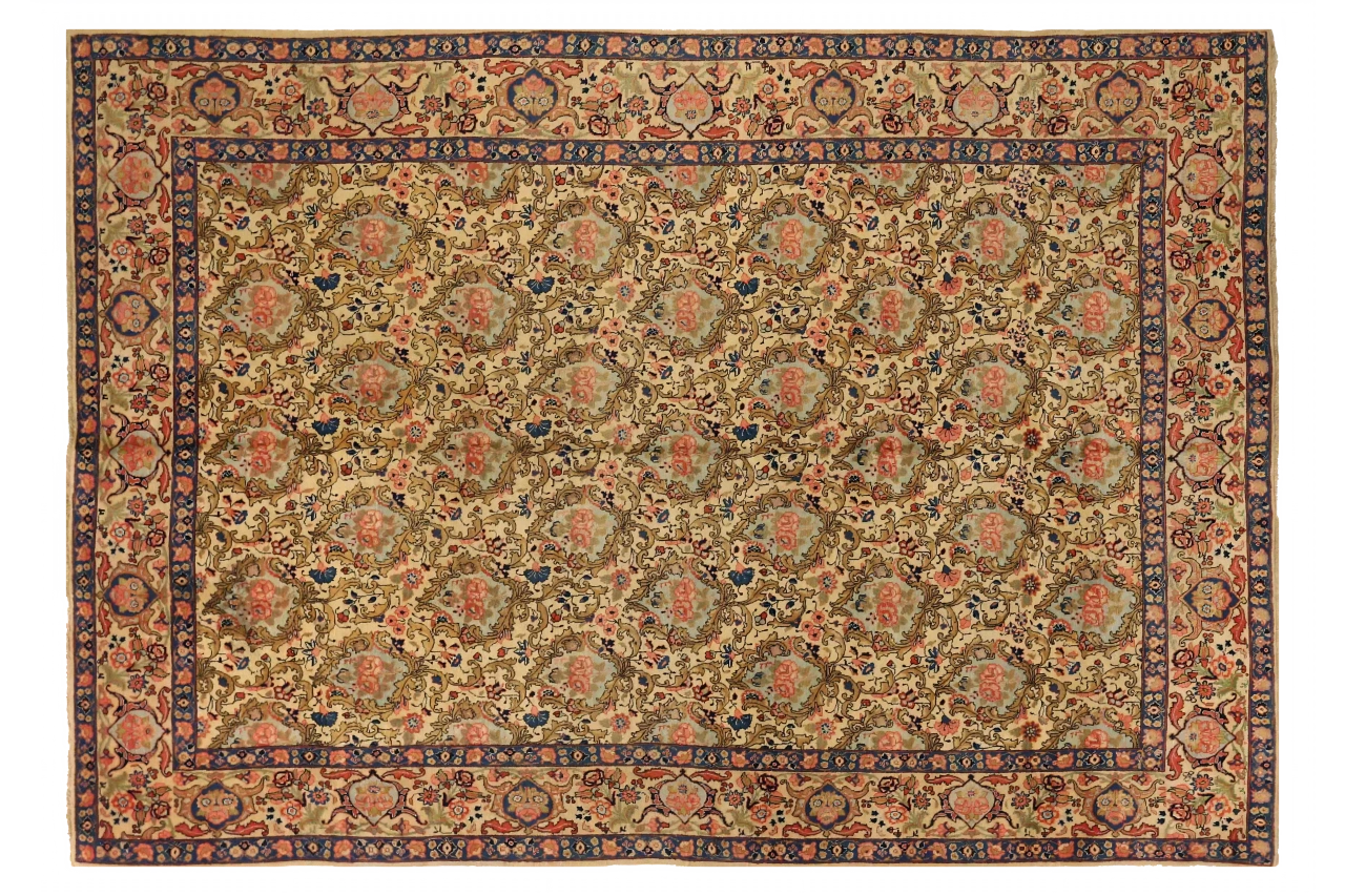 Antique Persian Tabriz Traditional Rug 71746