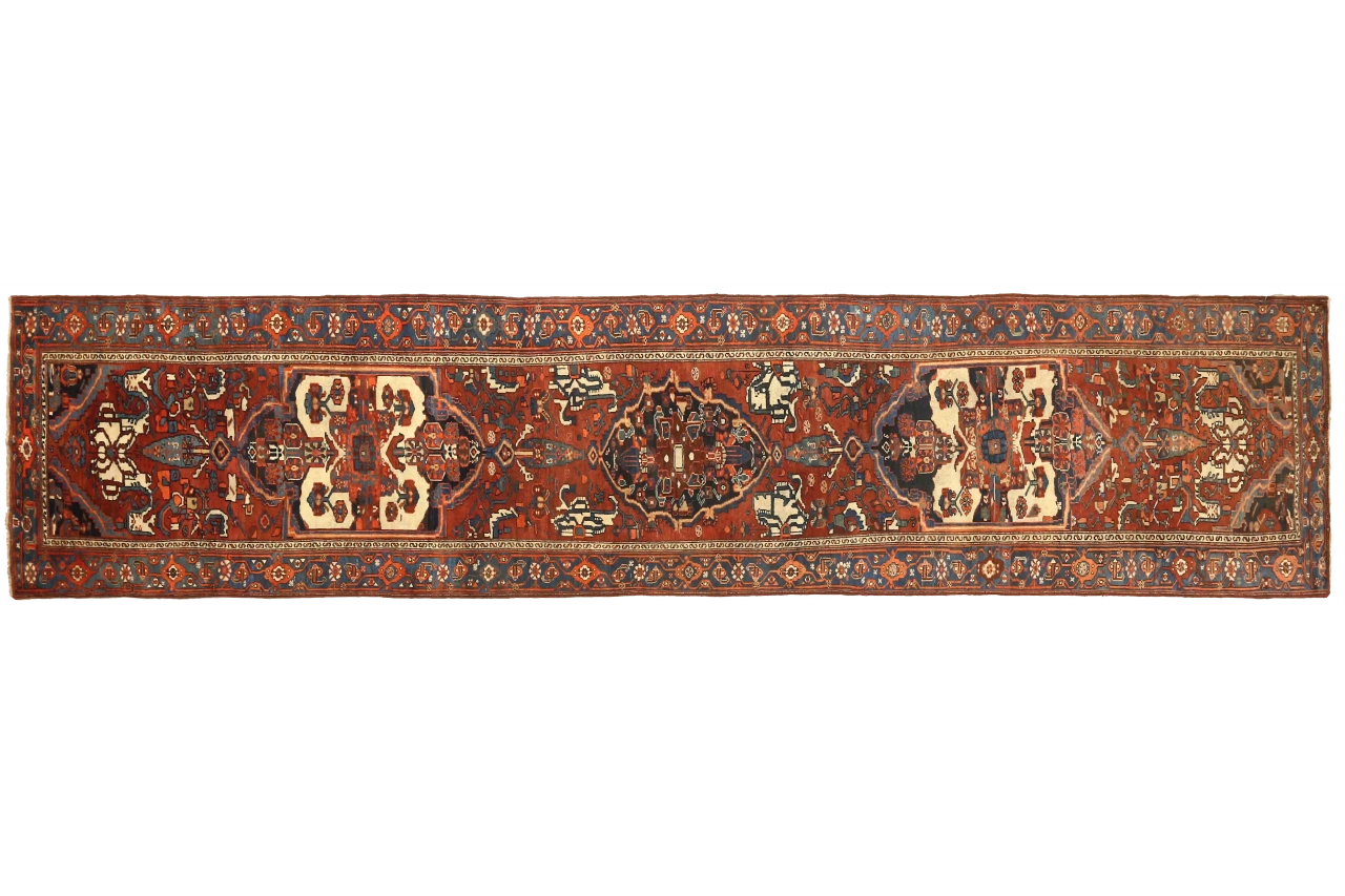 Antique Persian Malayer Traditional Rug 71769