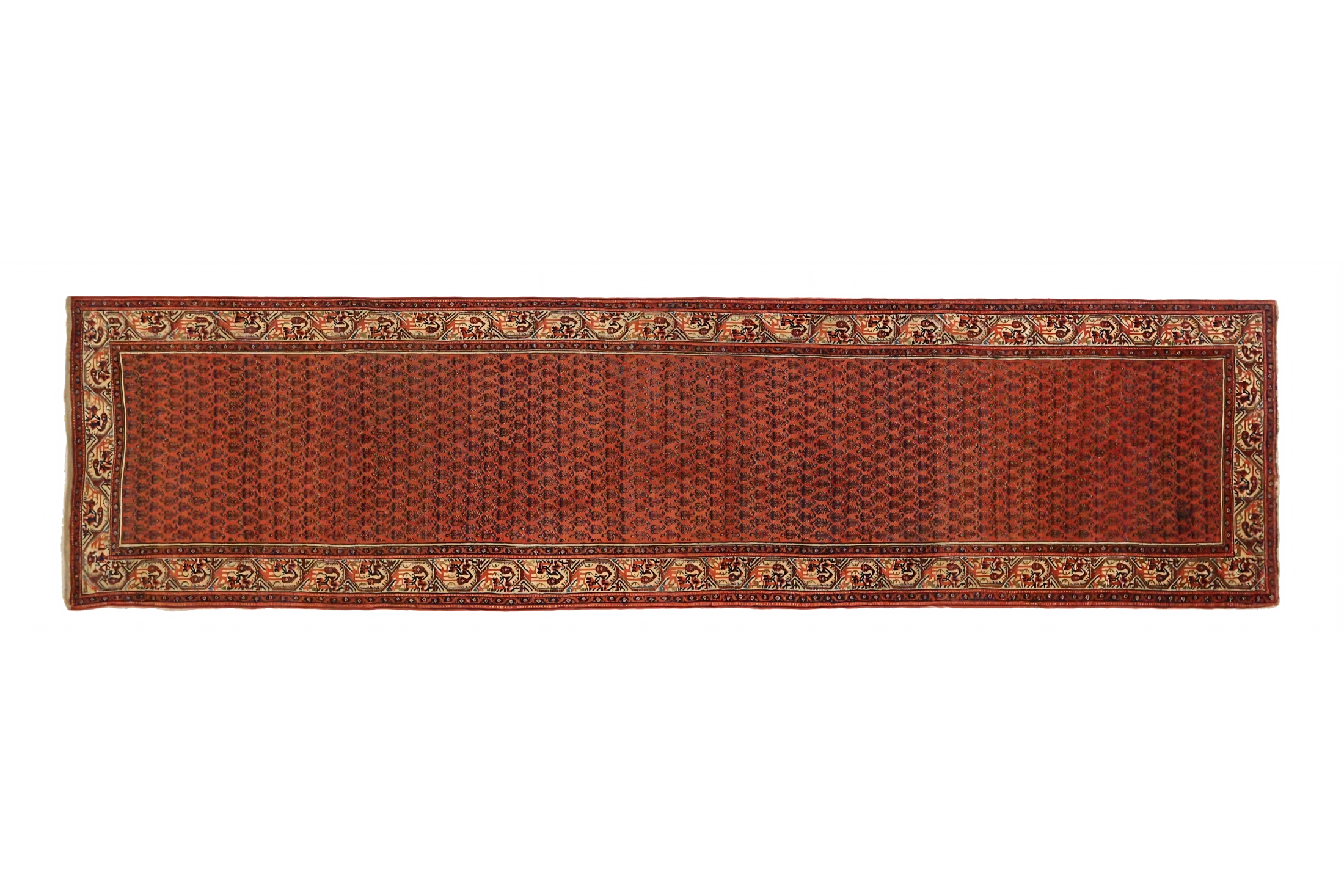 Antique Persian Saraband Traditional Rug 71772