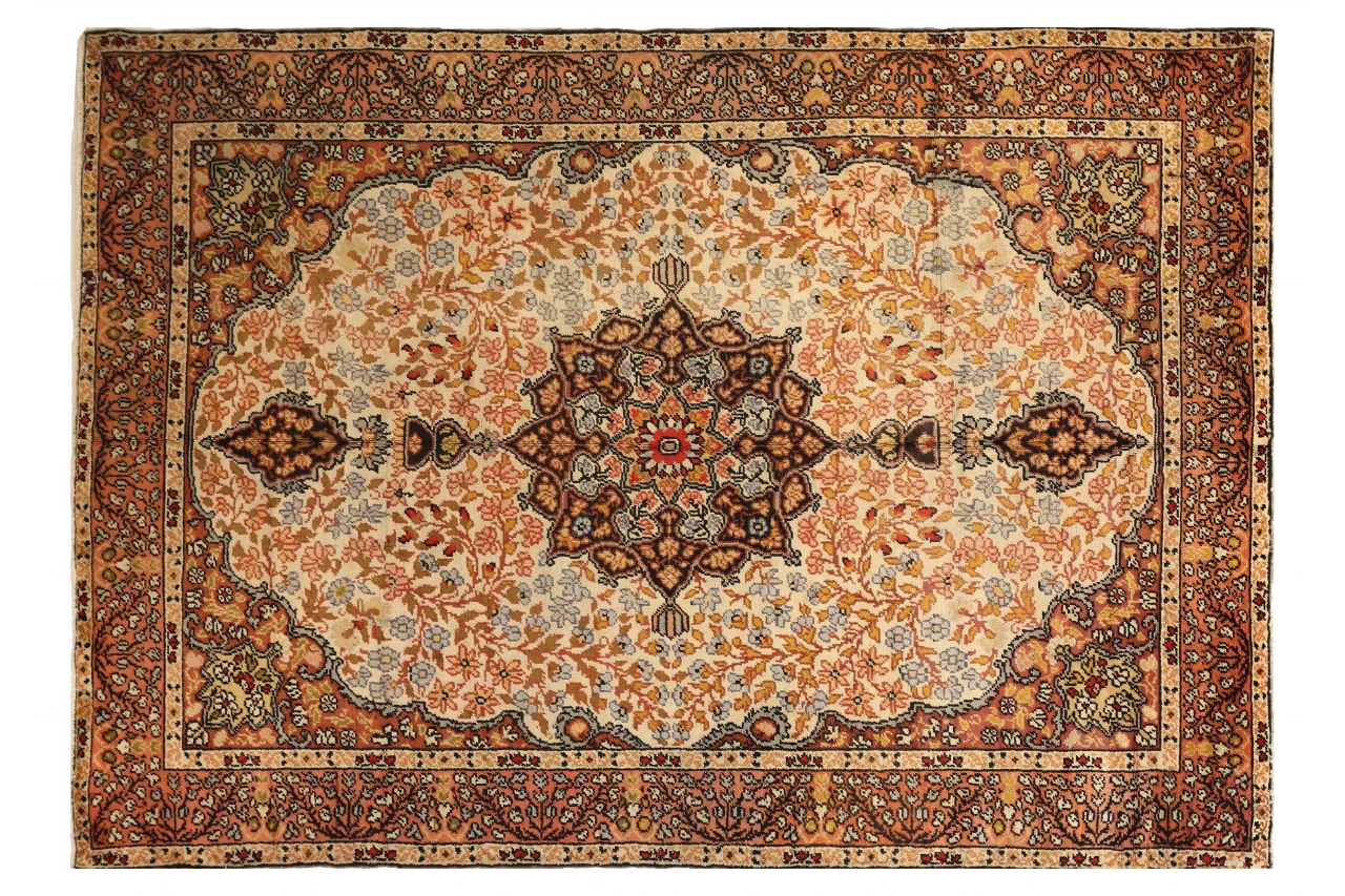 Antique Turkey Oushak Traditional Rug 71832