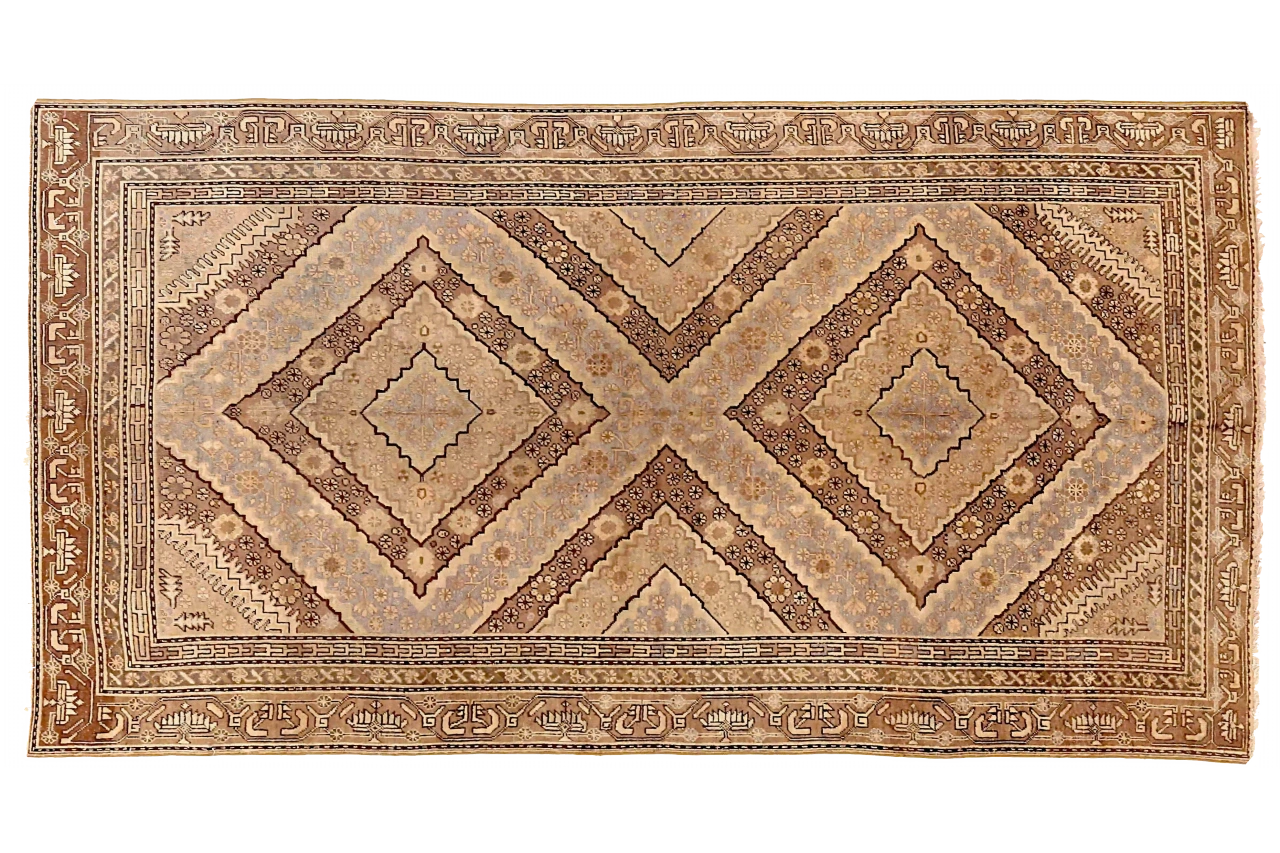 Antique Russia Khotan Transitional Rug 71838