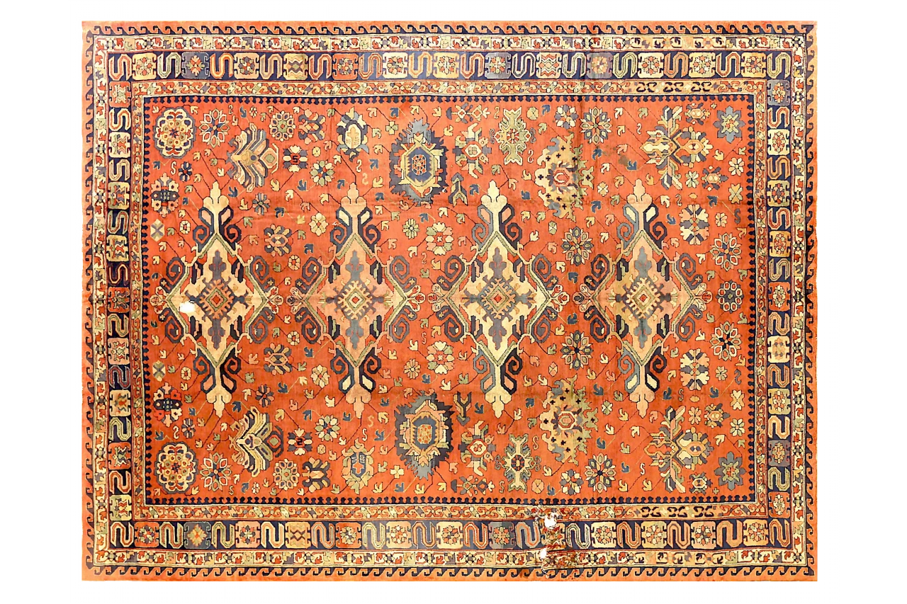 Antique Kazakhstan Kazakhstan Traditional Rug 71841