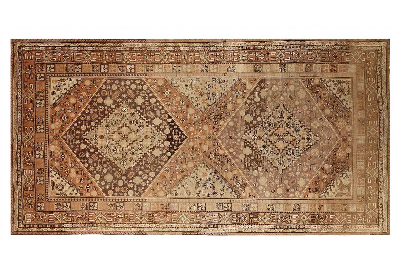 Antique Russia Khotan Transitional Rug 71863