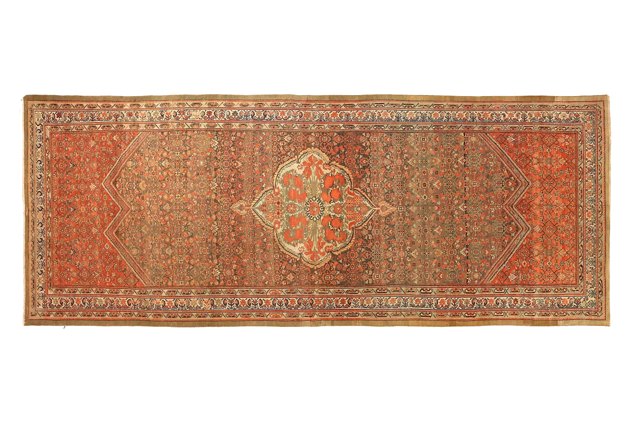 Antique Persian Malayer Transitional Rug 71870