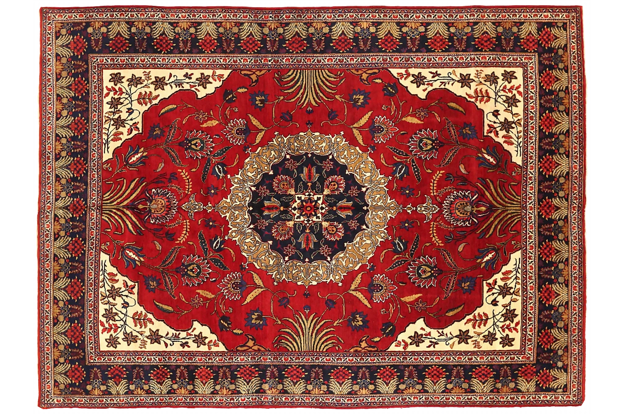 Antique Persian Ardebil Traditional Rug 71896