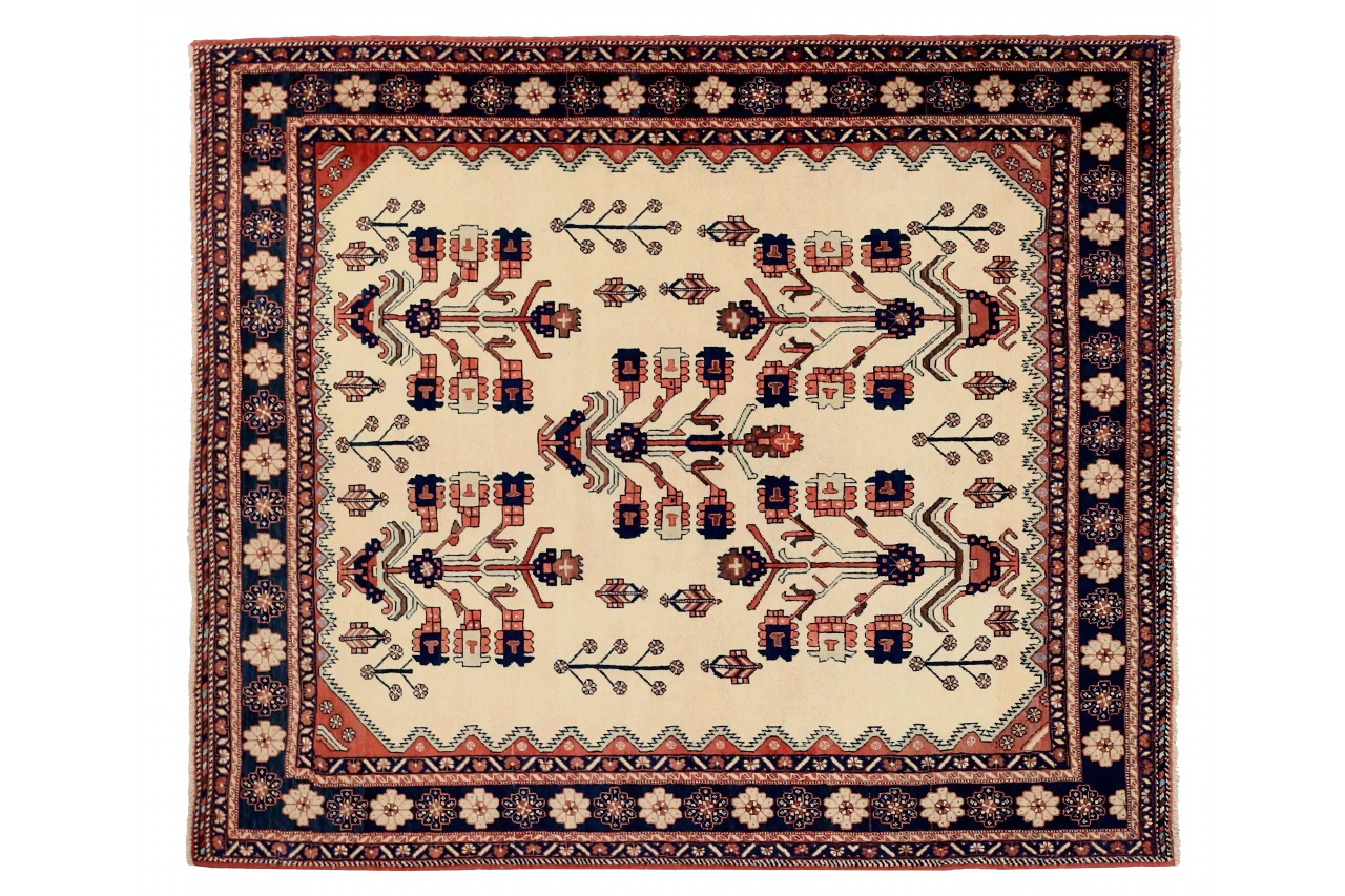 Antique Persian Sirjan Traditional Rug 71921