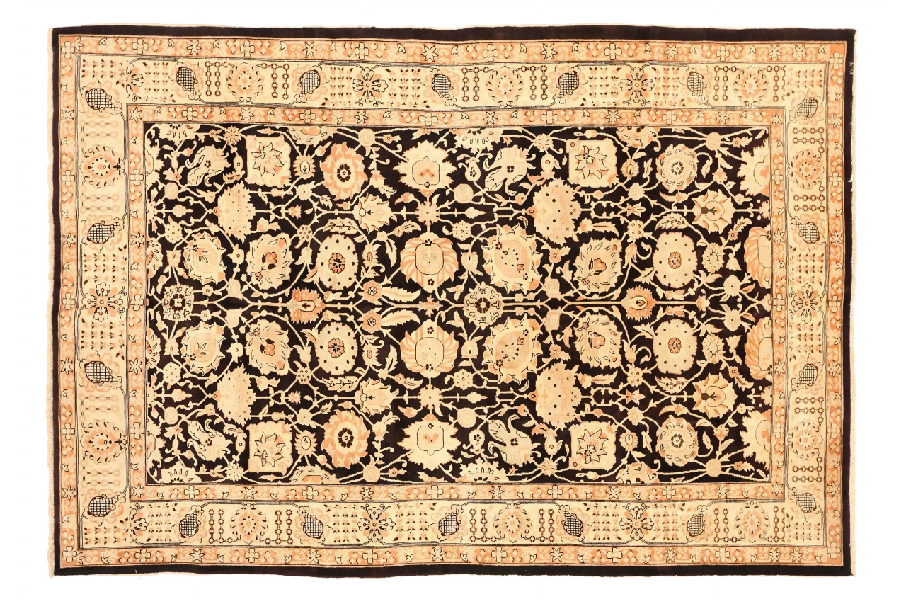 Antique Persian Tabriz Traditional Rug 71927