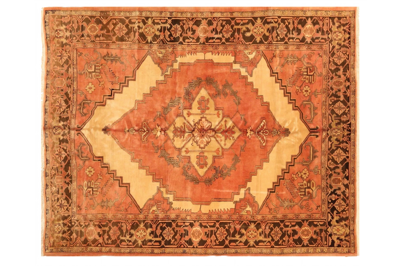 Antique Persian Heriz Traditional Rug 71994