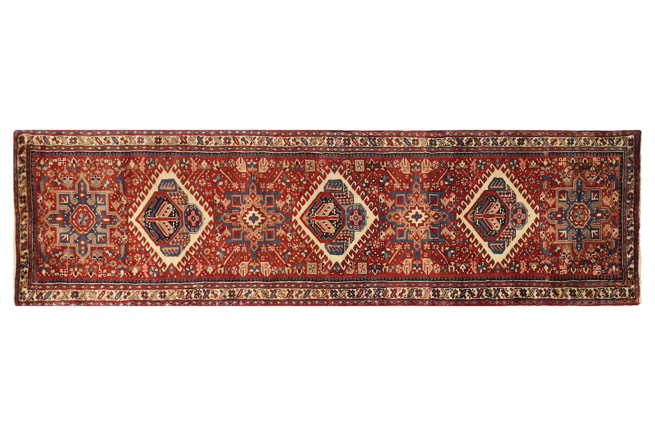 Antique Persian Karajeh Traditional Rug 71996