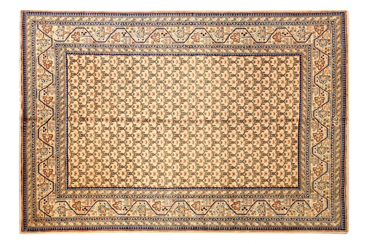 Antique Persian Tabriz Transitional Rug 72012