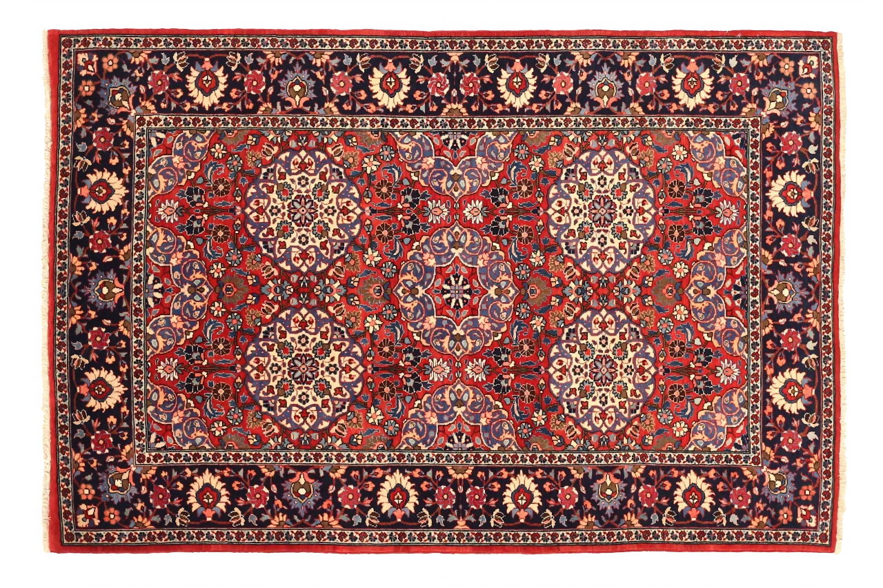 Antique Persian Semnan Traditional Rug 72071