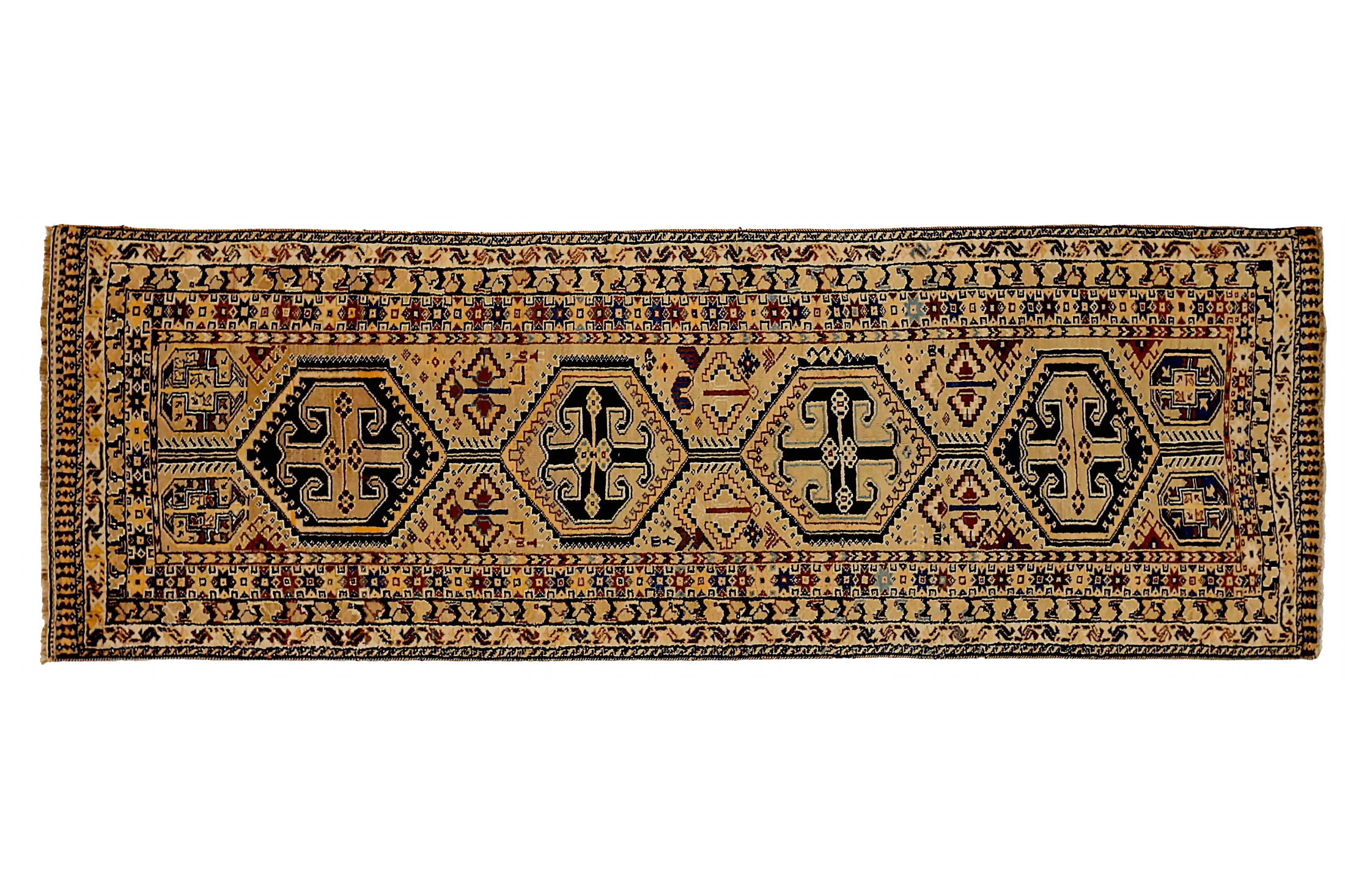 Antique Persian Shiraz Traditional Rug 72100