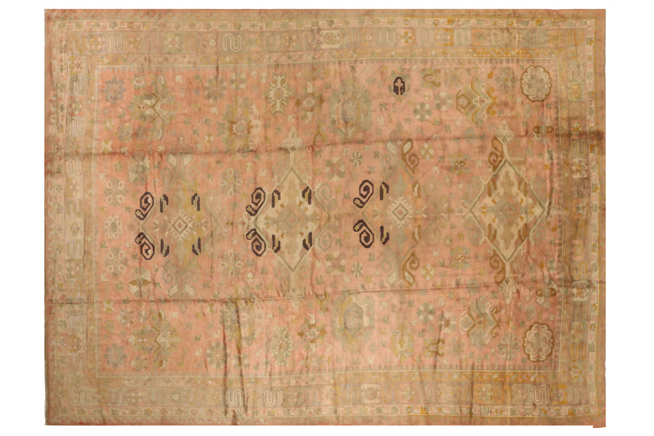 Antique Kazakhstan Kazakhstan Transitional Rug 72106