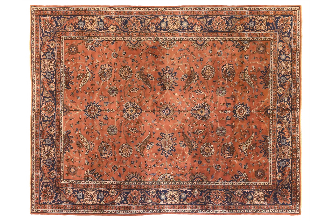 Antique Russia Tabriz Traditional Rug 72112