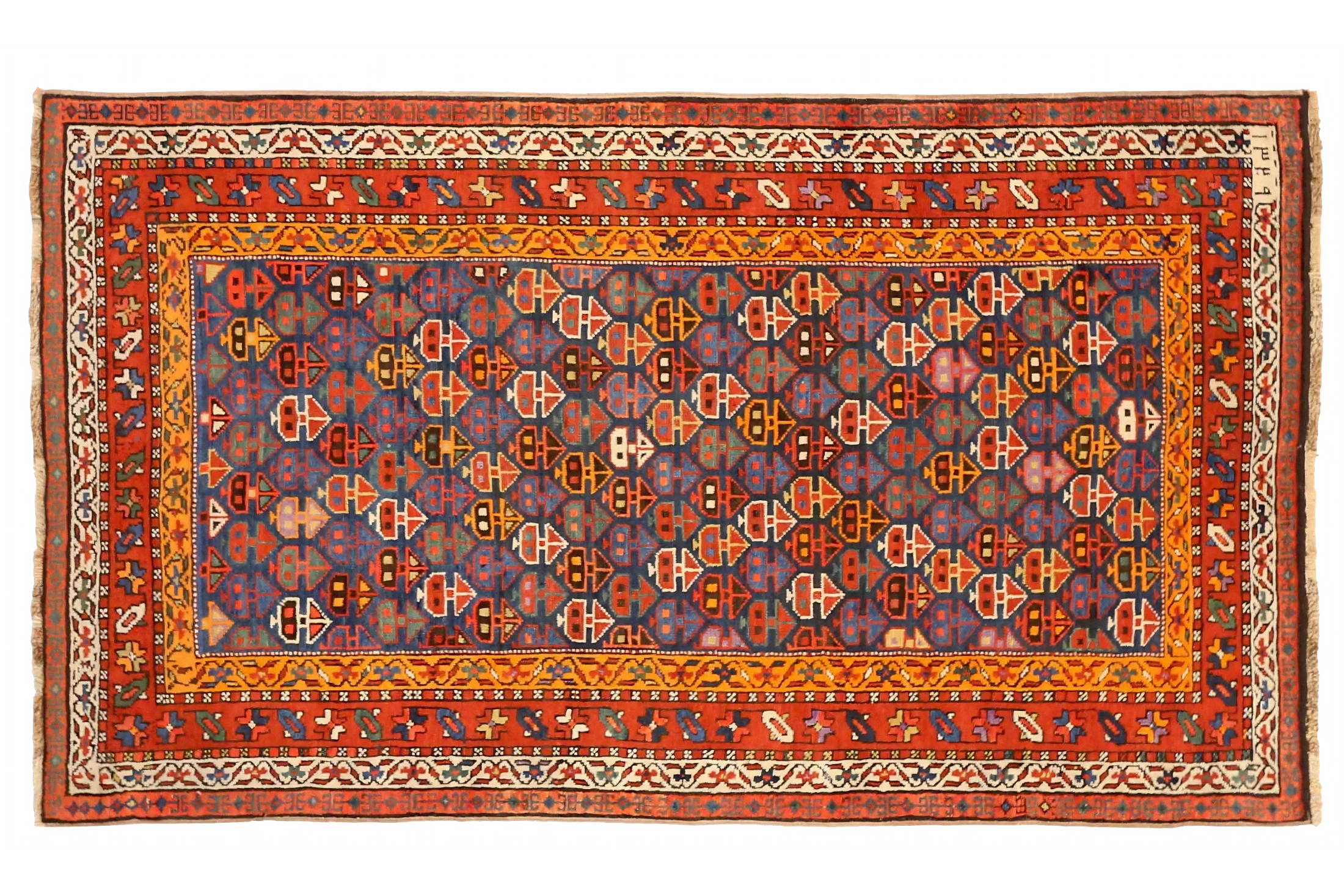 Antique Russia Karabagh Traditional Rug 72132