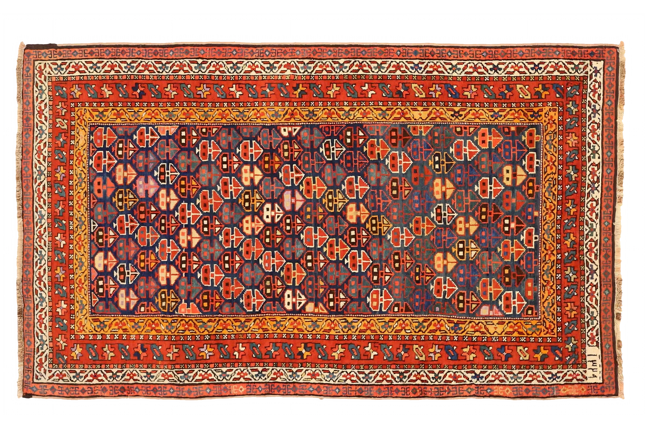 Antique Russia Karabagh Traditional Rug 72133