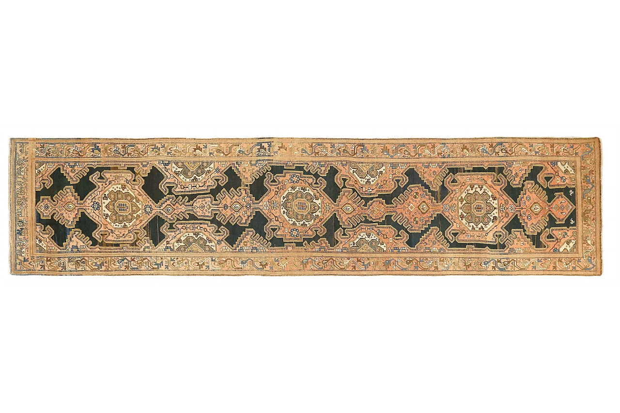 Antique Persian Malayer Traditional Rug 72283