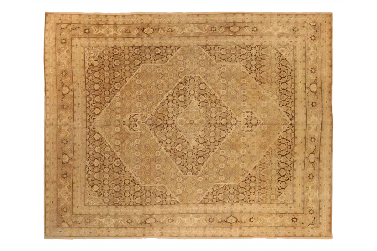 Antique Persian Tabriz Transitional Rug 72311