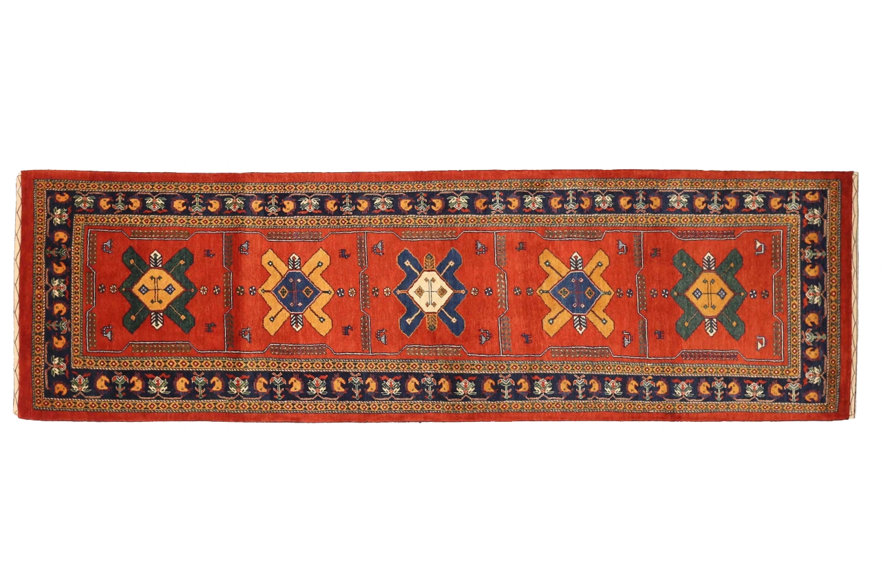 Antique Persian Gabbeh Transitional Rug 72323