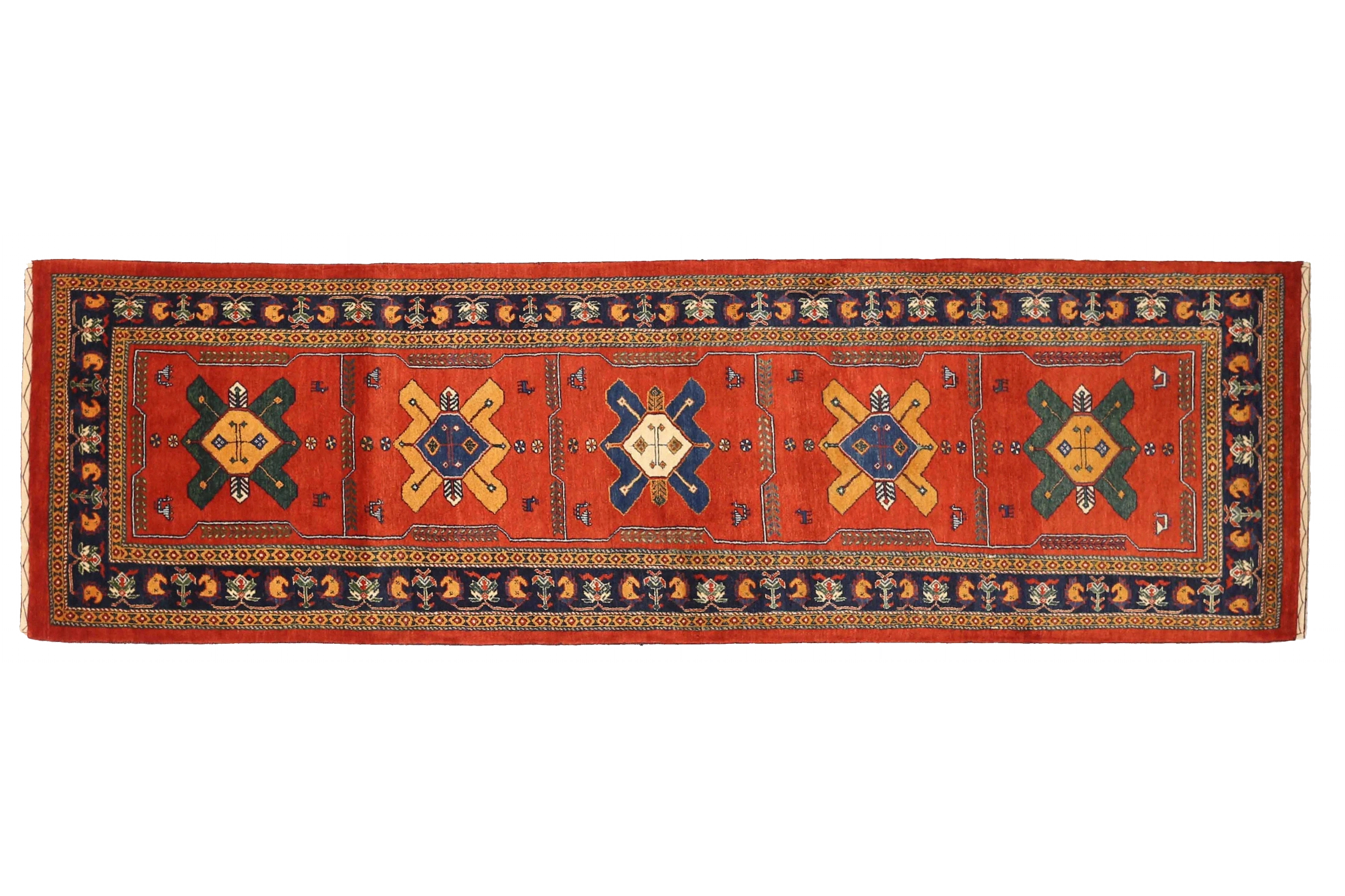 Antique Persian Gabbeh Transitional Rug 72323