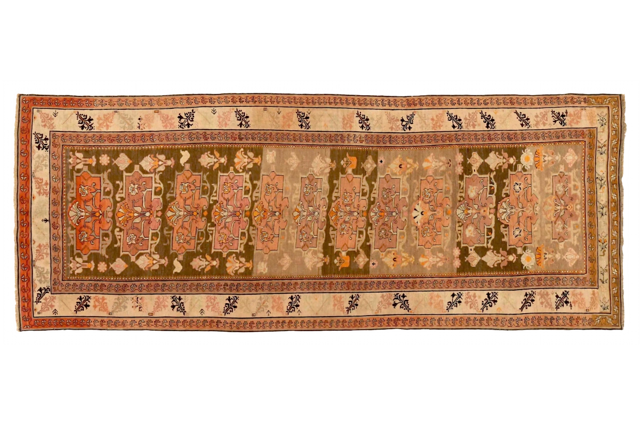 Antique Russia Karabagh Transitional Rug 72336