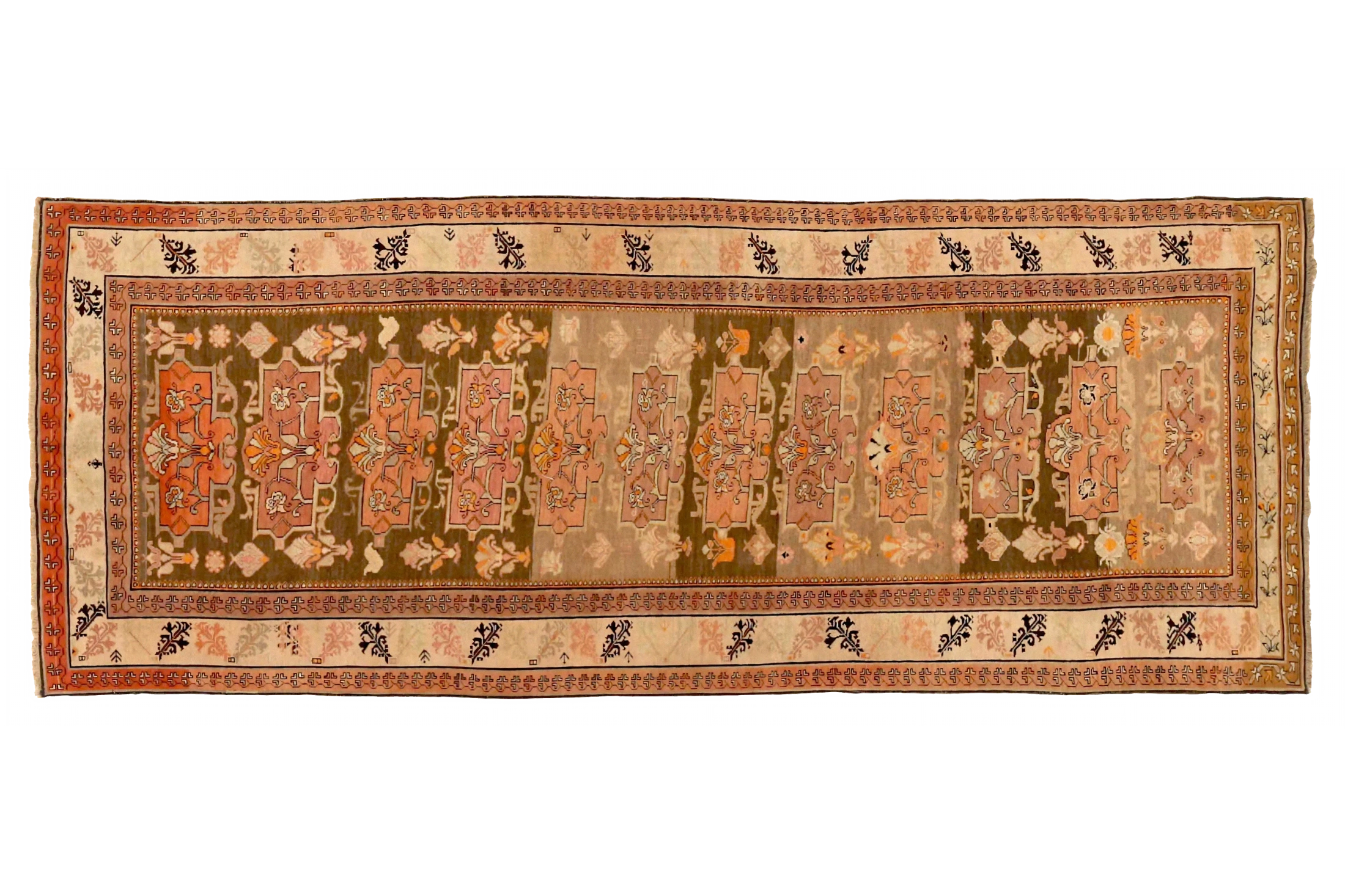 Antique Russia Karabagh Transitional Rug 72336