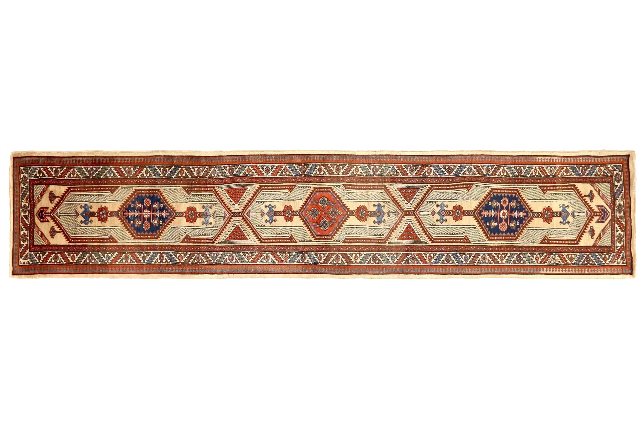 Antique Persian Sarab Traditional Rug 72343