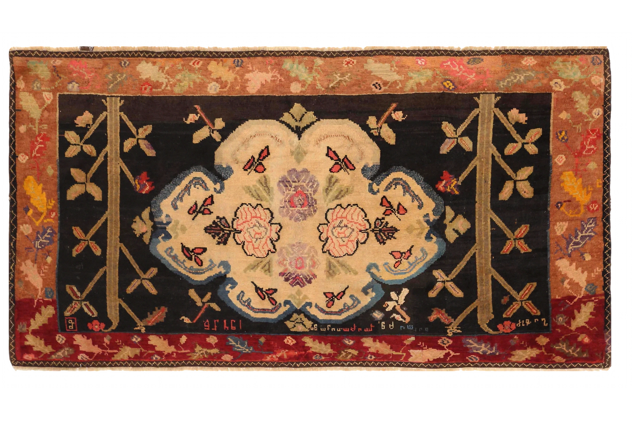 Antique Russia Karabagh Transitional Rug 72347