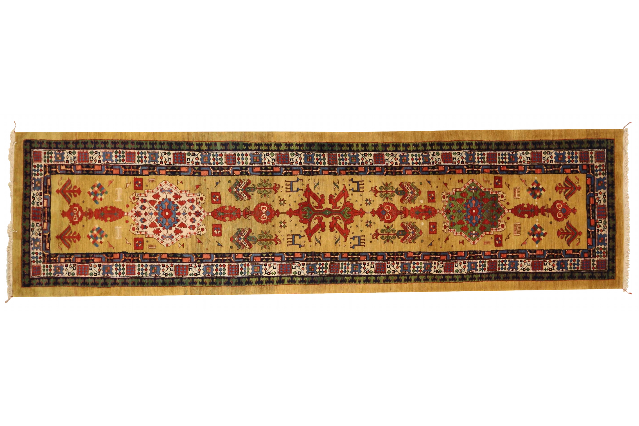 Antique Persian Bijar Traditional Rug 72369