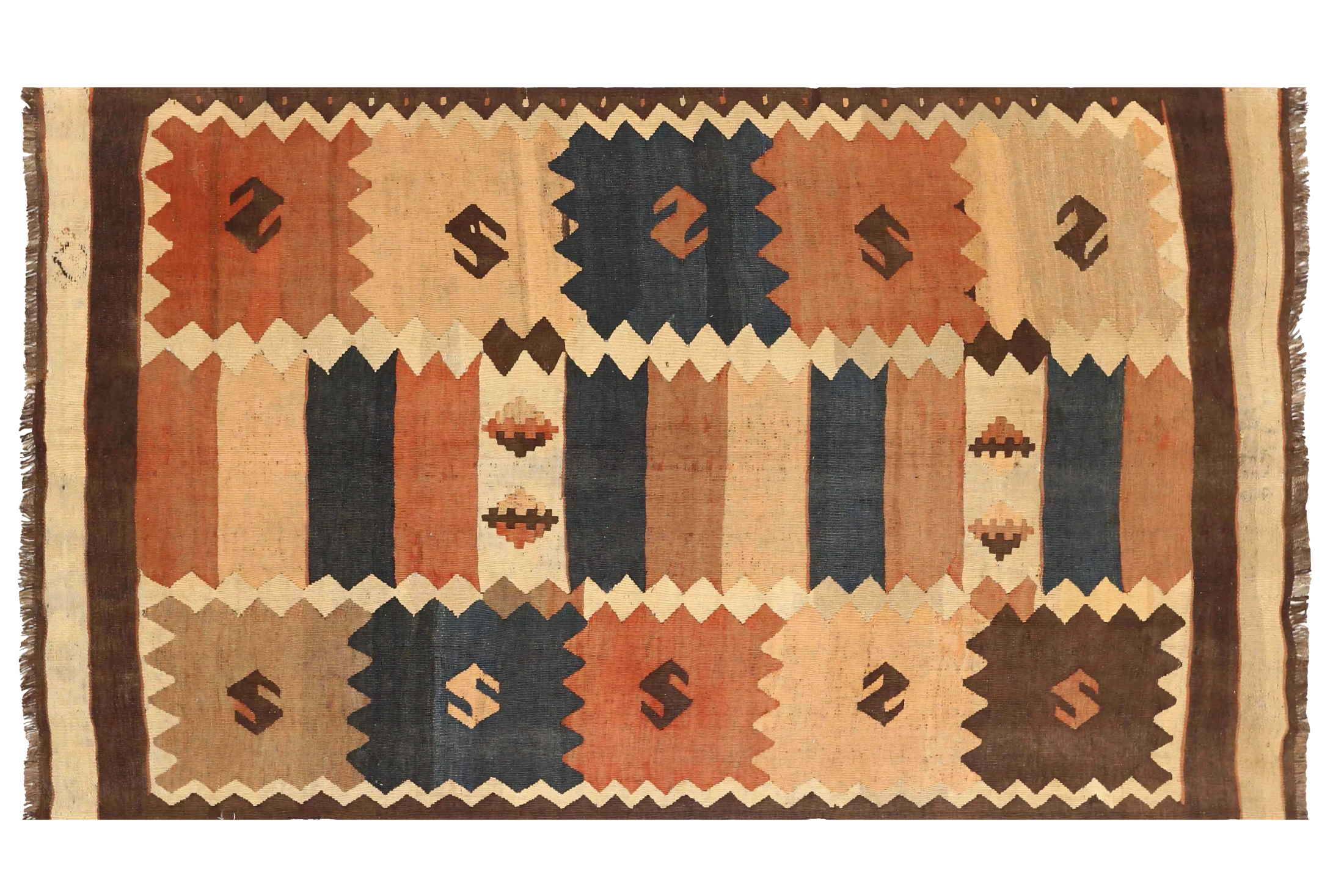 Antique Russia Transitional Rug 72433